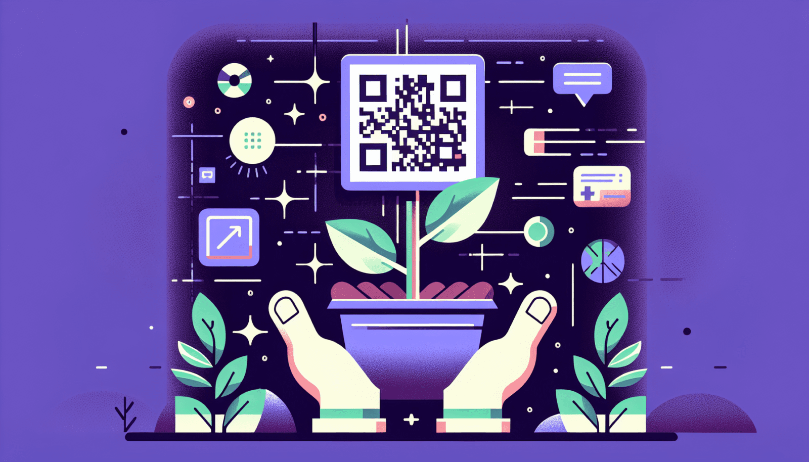 Ilustracao profissional: QR Code na Prática: Transforme seu Negócio com Pouco Esforço