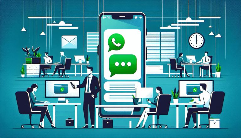 Ilustração profissional: WhatsApp Business no PC: Revolucione Seu Atendimento