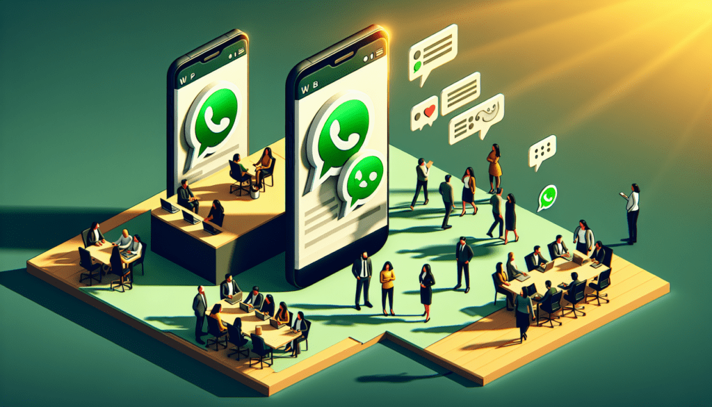 Ilustracao profissional: Grupos do WhatsApp vs. Comunidades: Qual é Melhor para Seu Negócio?
